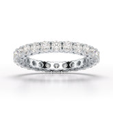 1.75 CT Full Classic Round Lab Diamonds Engagement Ring - Jama Jewels